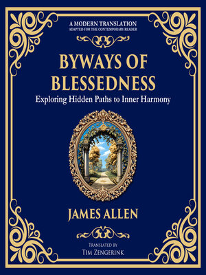 cover image of Byways of Blessedness